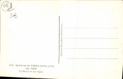 CPA Peira Cava Environs de La Mairis et les Alpes