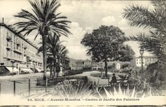 CPA Nice Avenue Massena Casino et Jardin des Palmiers