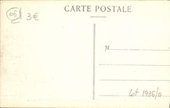 VINTAGE POSTCARD Nice Which occurred Massena Casino and Jardin of the Palm trees