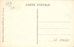 VINTAGE POSTCARD Nice Cascades of the Castle