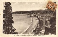 CPA Nice Vue Prise du Chateau 