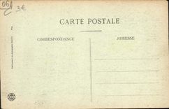 Puesta del sol de la POSTAL de la VENDIMIA Niza en la bahía de los ángeles