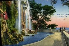 CPA Nice La cascade du Chateau