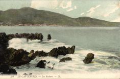 VINTAGE POSTCARD the Cape Martin Rocks