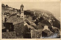 VINTAGE POSTCARD Roquebrune Cape Martin