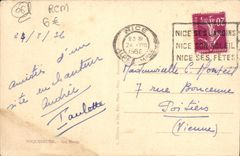 VINTAGE POSTCARD Roquebrune Cape Martin