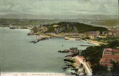 CPA Nice Panorama Pris du Mont Boron