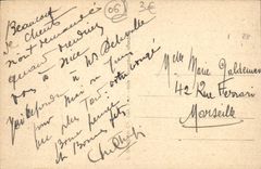 La POSTAL de la VENDIMIA Niza vista del montaje del boro entró del puerto