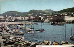 CPA Nice Le port Bateaux