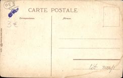 POSTAL de la VENDIMIA Niza los barcos portuarios