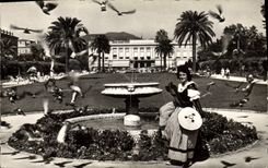 CPM Nice Les Jardins Albert 1er et le Casino Municipal