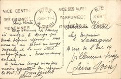 CPA Nice Le Monument La Pastorale sur les jardins Albert 1er