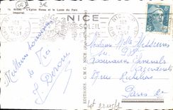 CPA Nice L'Eglise Russe et le Lycee du Parc Imperial Russie Russia