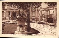 VINTAGE POSTCARD Nice Places Mozart Jardin Of Provence