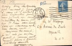 CPA Nice Place Mozart Jardin Provencal