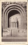 VINTAGE POSTCARD Nice War memorial of the Militaria Great War