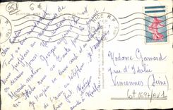 CPA Nice Un Coin du Port Corse Bateaux