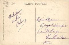 VINTAGE POSTCARD Nice Walk of Chateu Gone of Paimiers