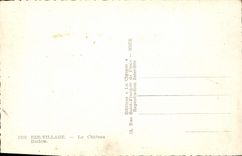 MODERN CARD Eze Village the Barlow Castle