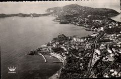 MODERN CARD Beaulieu On Sea View and St Jean Cape Ferrat