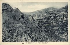 CPA Gourdon et le Pont Du Loup