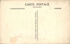 Cámara acorazada de Lisieux de la POSTAL de la VENDIMIA y estatua de Carmel