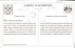 REPRO Nice Le Marche Aux Fleurs Cours Saleya