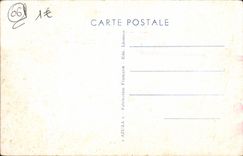 POSTAL de la VENDIMIA Niza la caminata del embarcadero