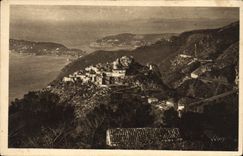 VINTAGE POSTCARD Eze View