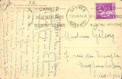 Excursión de la POSTAL de la VENDIMIA de las cornisas grandes de la cornisa y de la manera de Napoleon