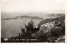 CPA Eze Sur Mer Vue Generale