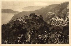 CPA Eze Sur Mer Vue Generale
