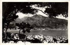 VINTAGE POSTCARD the Cape Martin Panorama On Menton