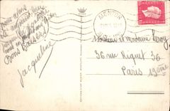 CPA Menton Un Sous Bois au Cap Martin