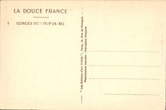 VINTAGE POSTCARD Falls Of the Wolf