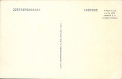 VINTAGE POSTCARD Villefranche the Roads Boats