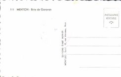 CPM Menton Baie De Garavan