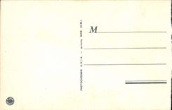 VINTAGE POSTCARD Villefranche On Sea Roads