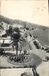 VINTAGE POSTCARD Menton the Walk of the English
