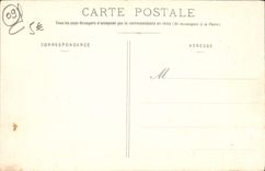 VINTAGE POSTCARD Foix Valley De I' Ariège