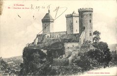 CPA Foix Vallee De I'Ariege le chateau