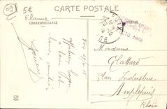 VINTAGE POSTCARD Foix Valley De I' Ariège the castle