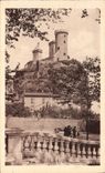 VINTAGE POSTCARD Foix the Castle Seen De I' Esplanade