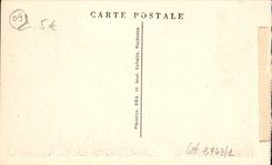 Opinión panorámica de Foix de la POSTAL de la VENDIMIA del norte y de los Pyrenees