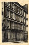 VINTAGE POSTCARD Foix House Of the Caryatids Street of the Prefecture