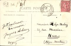 VINTAGE POSTCARD Castle De Pierrefonds the Room Of Reception