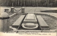 CPA Rethondes Emplacement Du Wagon Du Marechal Foch Militaria