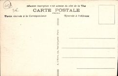 POSTAL Compiegne Monument De I' Armistice de la VENDIMIA y encrucijada de Militaria