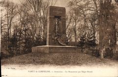 CPA Compiegne Armistice Le Monument Par Edgar Brand Militaria