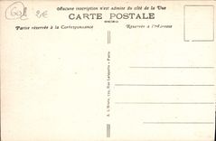 Sitio de Compiegne de la POSTAL de la VENDIMIA del coche de Militaria alemán plenipotenciario